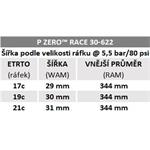 Plášť Pirelli P ZERO Race, 30 - 622, TechBELT, 127 tpi, SmartEVO, Black