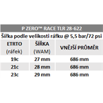 Plášť Pirelli P ZERO Race TLR, 30 - 622, SPEEDCore, 120 tpi, SmartEVO, Nero