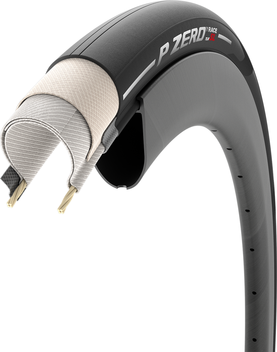 Plášť Pirelli P ZERO™ Race TLR SL, 30 - 622, TechWALL, 127 tpi, SmartEVO, Black