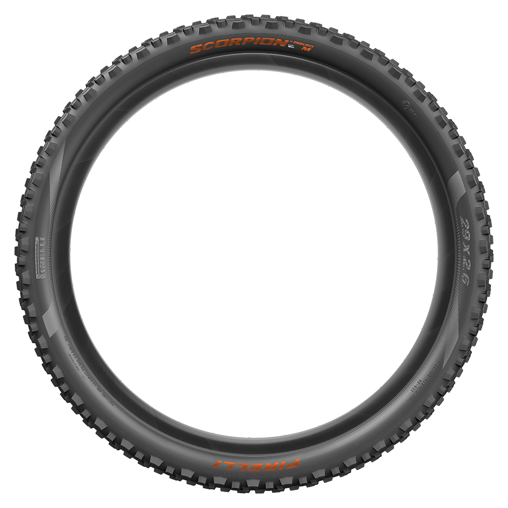 Plášť Pirelli Scorpion Enduro M 29 x 2.6, HardWALL, 60 tpi, SmartGRIP Gravity, oranžový