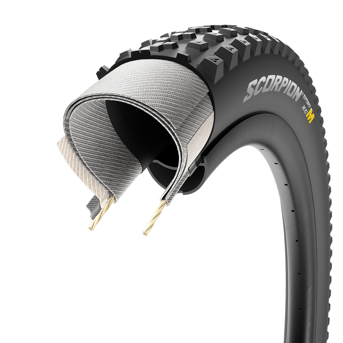 Plášť Pirelli Scorpion Sport XC M, 29 x 2.2, ProWALL, 60tpi, Pro (Endurance), Black