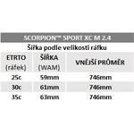 Plášť Pirelli Scorpion Sport XC M, 29 x 2.4, ProWALL, 60tpi, Pro (Endurance), Black