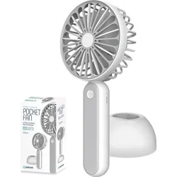Platinet PRDF6108 prenosný ventilátor nabíjací so stojanom, 9cm 5907595452465