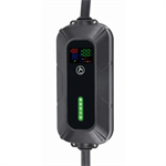 Platinet přenosná EV nabíječka PPC32AT22 22kW (32A), CEE 5-pin / Type 2, délka 5m, Home Line, s adaptérem, černá