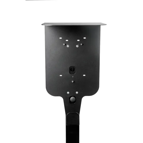 Platinet univerzální stojan se stříškou PEVSTANDUNI pro Wallboxy, pozink, držák kabelu, 130cm, černá