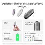 PLAUD Note Pin S Purple - AI hlasový záznamník + náramek a šňůrka na krk