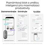 PLAUD Note Pin S Silver - AI hlasový záznamník + náramek a šňůrka na krk