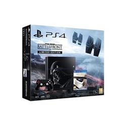 PlayStation 4 1TB černá + Star Wars: Battlefront limitovaná edice