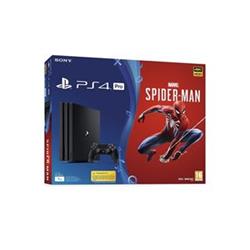 PlayStation 4 Pro 1TB G, černý + hra Spider-Man