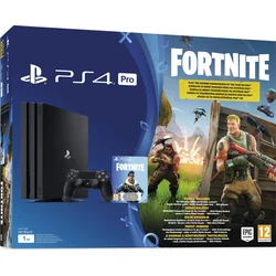 PlayStation 4 Pro 1TB Gamma, černá + voucher do Fortnite