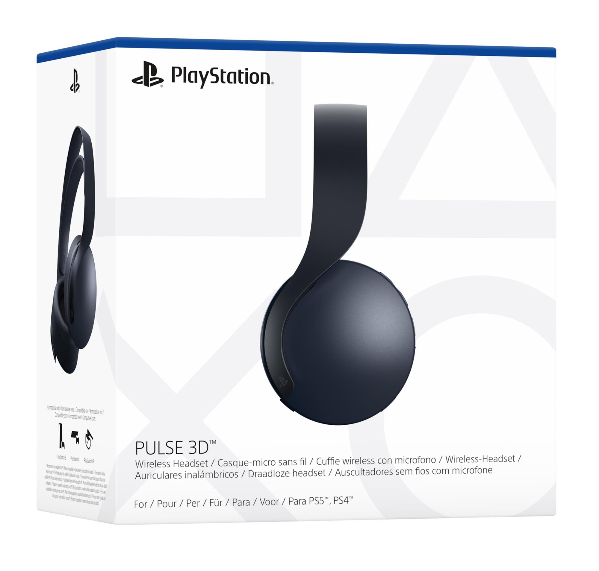 PlayStation 5 - Bezdrátová sluchátka PULSE 3D Midnight Black