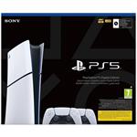 PlayStation 5 Digital Slim + 2x DualSense White