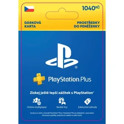 PlayStation dárková karta - kredit 1040 Kč