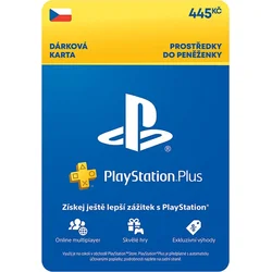 PlayStation dárková karta - kredit 445 Kč