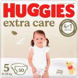 Plienky HUGGIES® Elite Soft veľkosť 5 50ks