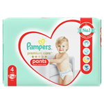 Plienky Pampers Premium Care veľkosť 4, 38 kusov, 9 kg-15 kg