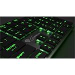 Plochá mechanická herná klávesnica GENESIS THOR 420, US layout, RGB