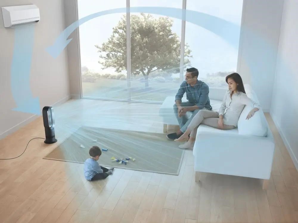 Podlahový ventilátor Dyson Hot+Cool AM09