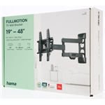 Pohyblivý nástenný držiak na TV Hama, 50x50 až 200x200