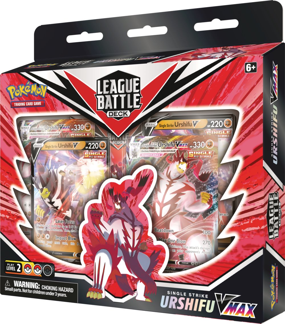 Pokémon TCG League Battle Decks Rapid Strike Urshifu VMax