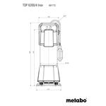 Ponorné tlakové čerpadlo METABO TDP 6200/4 Inox (601772000)