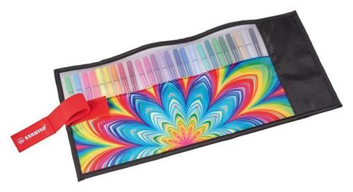 Popisovače STABILO "Pen 68 ARTY", 25 rôznych farieb, 1 mm 6825-071-20