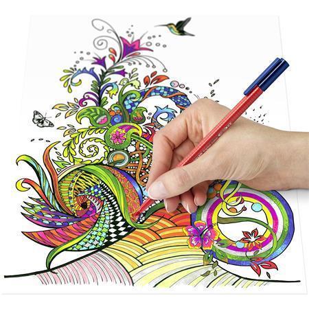 Popisovače STAEDTLER, sada "Triplus", 1 mm, 26 rôznych farieb
