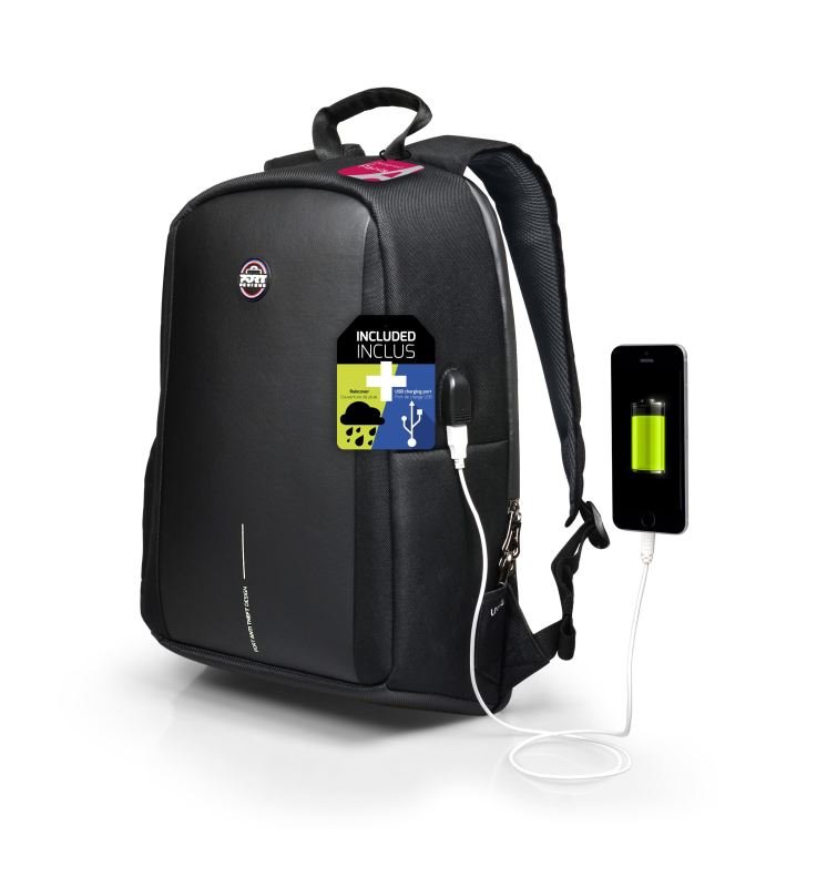 PORT DESIGNS CHICAGO EVO anti theft batoh na 15,6’’ notebook a 10,1" tablet, černý