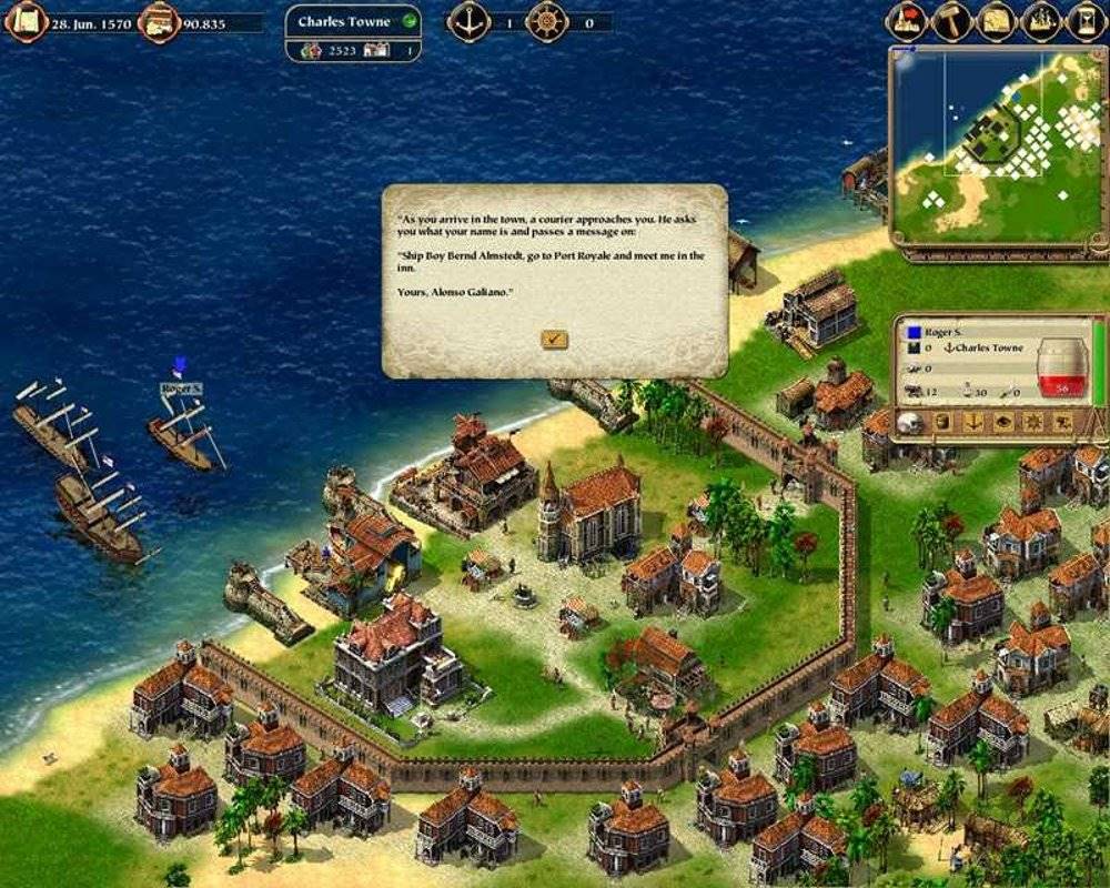 Port Royale elektronická licence
