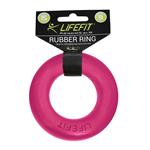 Posilovač prstů LIFEFIT RUBBER RING růžový