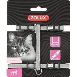 Postroj pre mačky Zolux SHINY nylon čierny