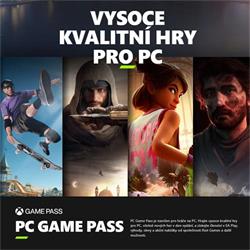 Poukázka na 3 měsíce Microsoft PC Game Pass (nutno aktivovat do 14.1.2026