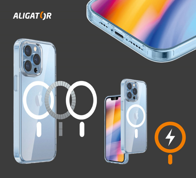 Pouzdro ALIGATOR Mag-Skin iPhone 13