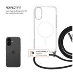 Pouzdro FIXED MagPure Neck s černou šňůrkou na krk pro Apple iPhone 17