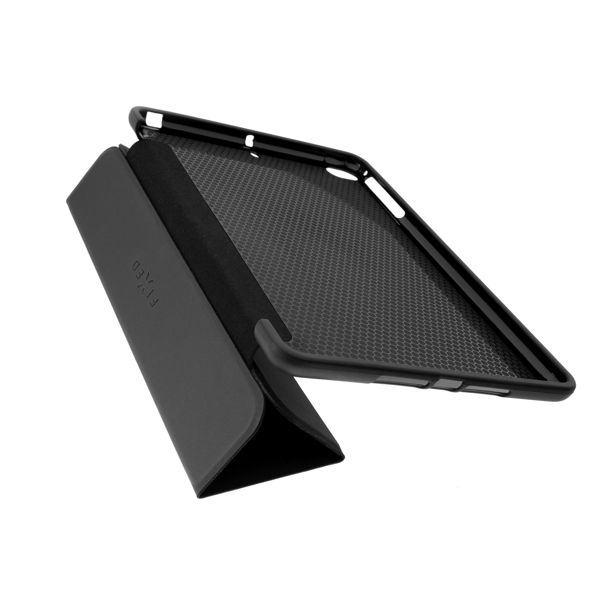 Pouzdro FIXED Padcover pro Apple iPad (2018)/iPad (2017)/Air se stojánkem, podpora Sleep and Wake, černé