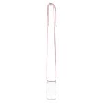 Pouzdro FIXED Pure Neck s růžovou šňůrkou na krk pro Apple iPhone 15 Pro Max