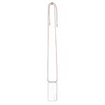 Pouzdro FIXED Pure Neck s růžovou šňůrkou na krk pro Samsung Galaxy S24