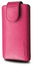 Pouzdro Redpoint Sarif se zavíráním, PU kůže, velikost 6XL, růžové