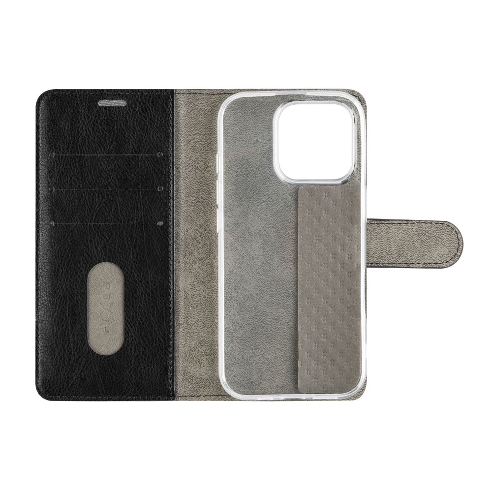 Pouzdro typu kniha FIXED Opus pro Apple iPhone 16 Pro, černé