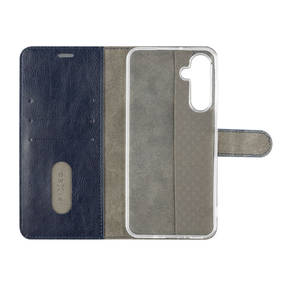 Pouzdro typu kniha FIXED Opus pro Samsung Galaxy A16 4G/5G, modré