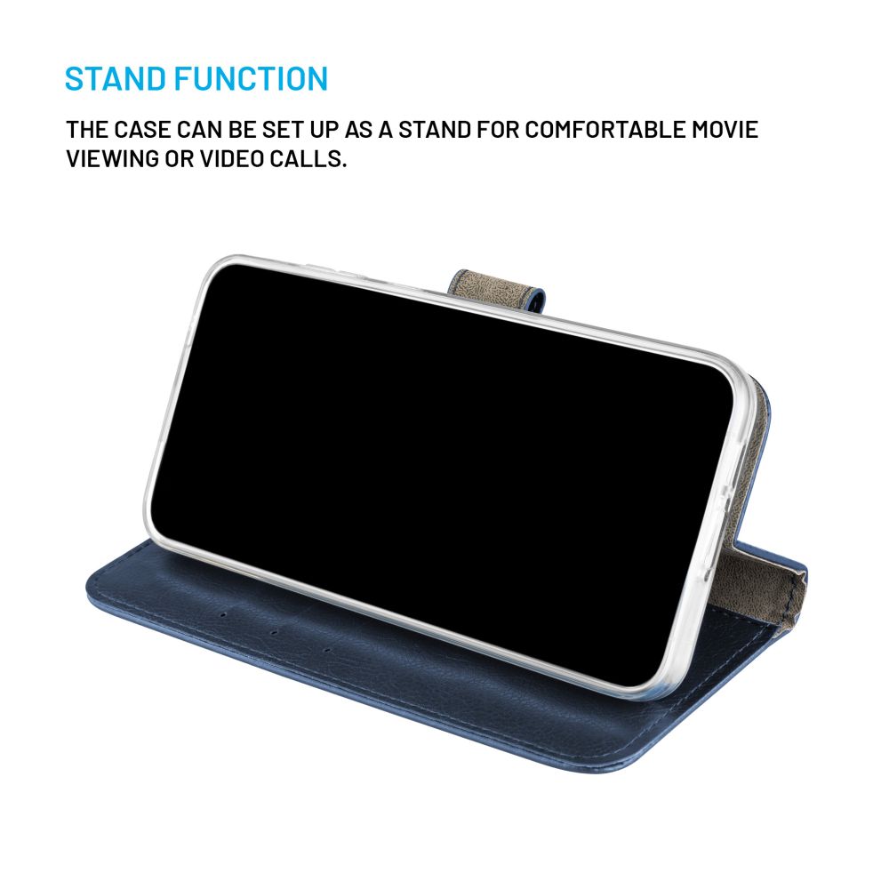 Pouzdro typu kniha FIXED Opus pro Samsung Galaxy A16 4G/5G, modré