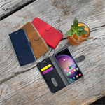 Pouzdro typu kniha FIXED Opus pro Samsung Galaxy A36 5G/A56 5G, červené