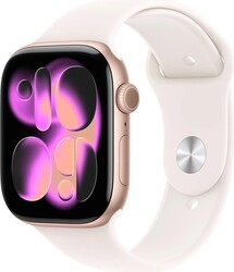 Použité - Apple Watch Series 11 GPS 42mm Rose Gold Aluminium Case with Light Blush Sport Band - M/L