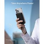 Power banka Anker 10000 mAh, 22,5 W, čierna