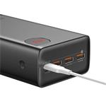 Power banka Baseus Adaman 40000mAh 22,5W 3x USB-A/micro USB/USB-C černá