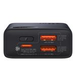 Power banka Baseus Adaman2 10000mAh 30W 2xUSB/USB-C černá