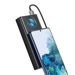 Power banka Baseus Amblight QC 30000mAh 65W čierna s káblom USB-C - USB-C 1m