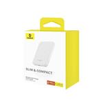 Power banka Baseus Mini s bezdrátovým nabíjením 5000mAh 20W USB-C bílá