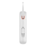 Power banka Baseus Qpow2 10000mAh 30W biela s káblom USB-C