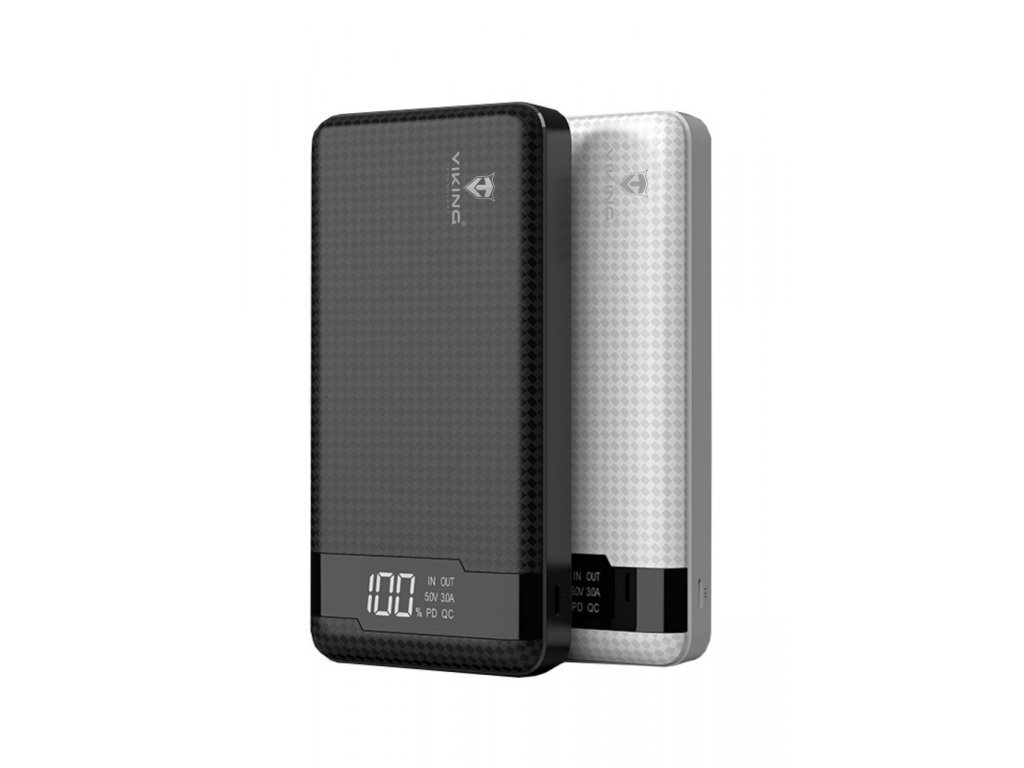 Power banka Viking PN-963PD, QC3.0, 20000 mAh, čierna